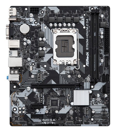 Płyta główna Asrock B760M-HDV/M.2 D4
