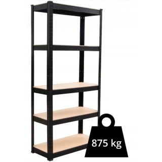 Regał metalowy magazynowy P9030 MDF 175KG