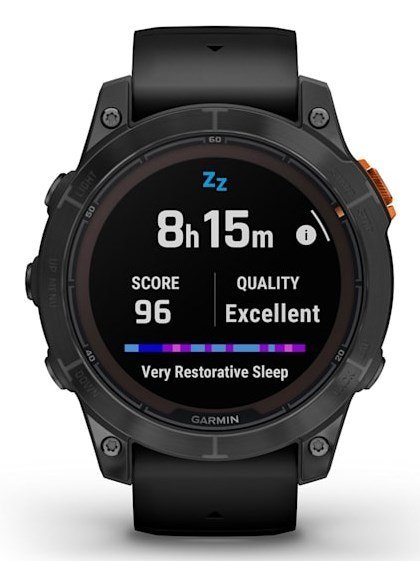 Zegarek sportowy Garmin Fenix 7 Pro Solar Edition 47mm Slate Grey/Black Band