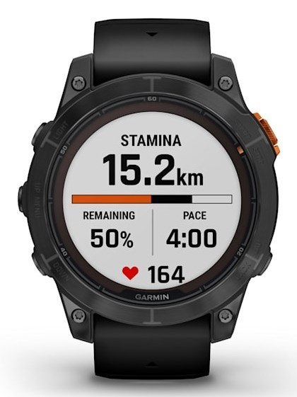 Zegarek sportowy Garmin Fenix 7 Pro Solar Edition 47mm Slate Grey/Black Band