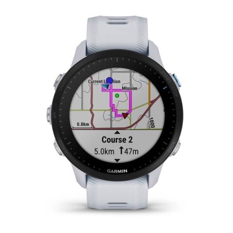 Zegarek sportowy Garmin Forerunner 955 22mm Biały