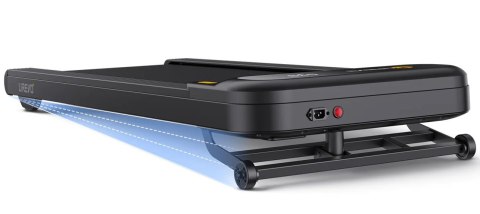 Bieżnia Urevo Spacewalk 3S + Biurko regulowane elektrycznie TUCKANO czarne