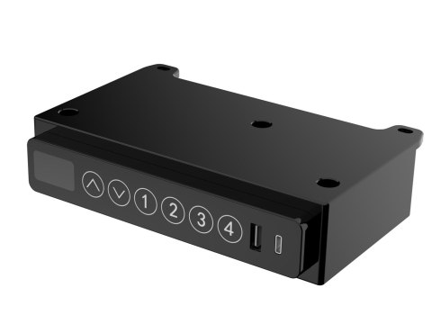 Bieżnia Urevo U1 Smart Walkingpad + Biurko regulowane elektrycznie TUCKANO czarny/orzech