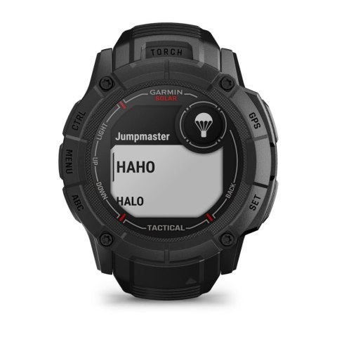 Zegarek sportowy Garmin Instinct 2X Solar Tactical Edition 50mm Czarny