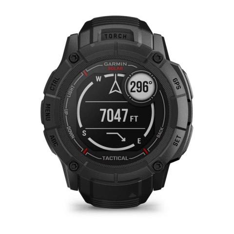 Zegarek sportowy Garmin Instinct 2X Solar Tactical Edition 50mm Czarny