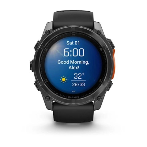 Zegarek sportowy Garmin Fenix 8 AMOLED 51mm Slate Gray