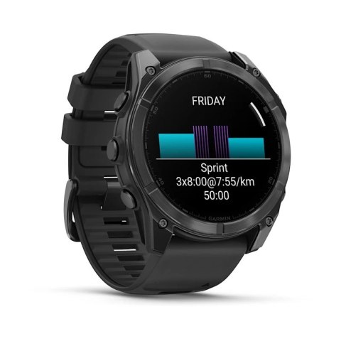 Zegarek sportowy Garmin Fenix 8 AMOLED 51mm Slate Gray