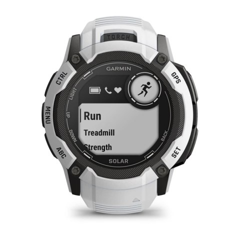 Zegarek sportowy Garmin Instinct 2X Solar 50mm Biały