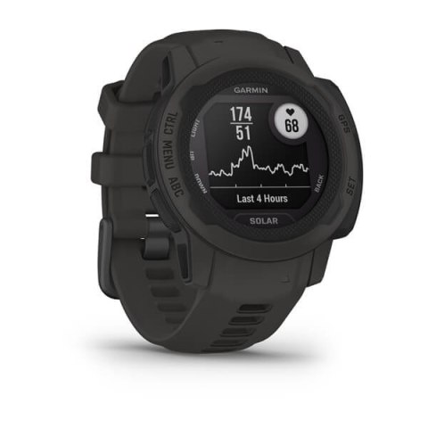 Zegarek sportowy Garmin Instinct 2S Solar Graphite 40mm Grafitowy