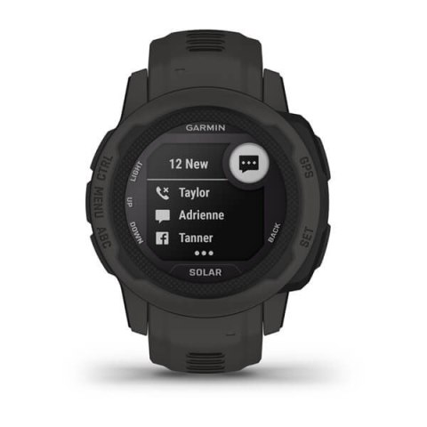 Zegarek sportowy Garmin Instinct 2S Solar Graphite 40mm Grafitowy