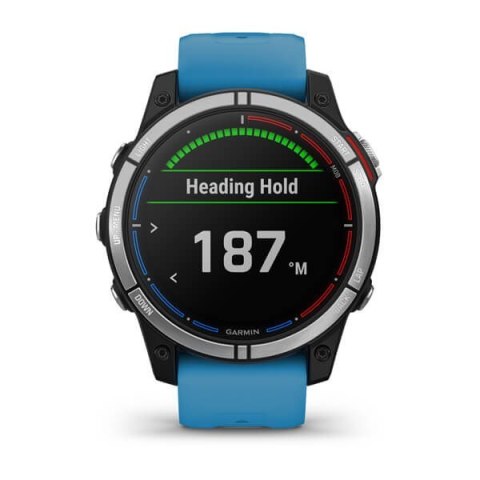 Zegarek sportowy Garmin Quatix 7 Base 47mm Niebieski