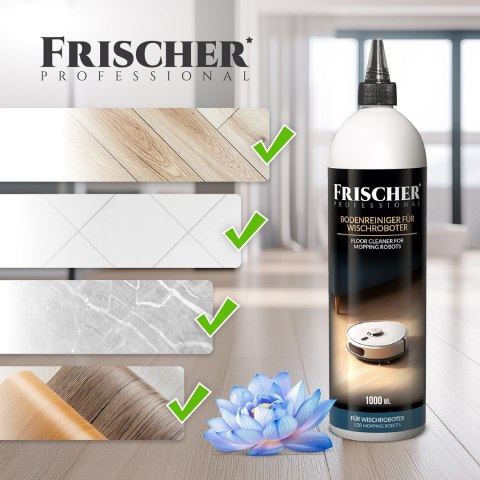 Płyn do robotów mopujących w tym drewna Frischer 1l (koncentrat)