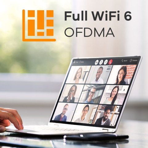 Access Point Wi-Fi 6 Zyxel NWA50AX 2.4GHz(2x2)/5GHz(2x2) PoE+ 1x1G