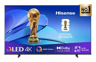 Telewizor Hisense 65E7Q QLED 65'' 4K Ultra HD VIDAA Dolby Vision DVB-T2 Czarny