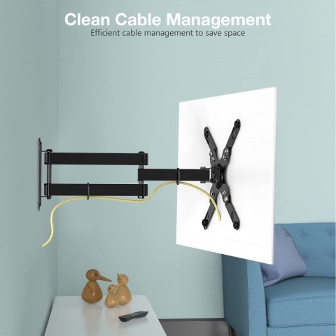 TECHLY UCHWYT ŚCIENNY TV LED/LCD 23-55 CALI 45KG O