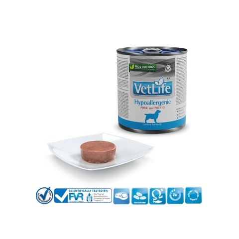 FARMINA Vet Life Hypoallergenic Pork & Potato - mokra karma dla psa - 300 g