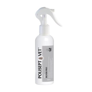 JM SANTE POLISEPT VET SPRAY PRO SILVER do pielęgnacji ran 200ml