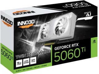 Karta graficzna INNO3 RTX 5060 Ti Twin X2 OC WHITE 16GB