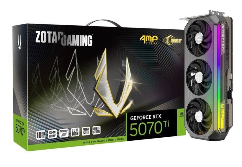 Karta graficzna ZOTAC GAMING GeForce RTX 5070 Ti 16GB AMP Extreme INFINITY