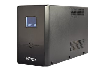 ENERGENIE ZASILACZ AWARYJNY UPS AVR 2000VA LCD, 3X C13, 2X SCHUKO, USB, RJ45 (WYPRZEDAŻ)
