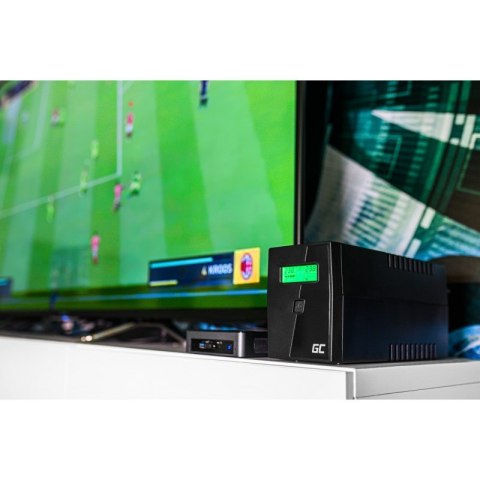 GREEN CELL ZASILACZ AWARYJNY UPS08 POWER PROOF 1000VA 700W (WYPRZEDAŻ)