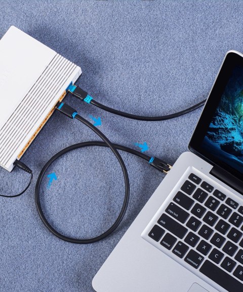 Kabel Ethernet Vention Cat8 SFTP 40Gbps 2GHz 3m