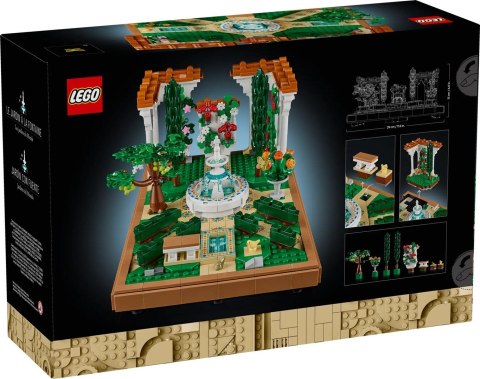 LEGO Icons 10359 Fontanna w ogrodzie