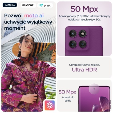 Motorola Edge 60 Pro 5G 12/512GB Sparkling Grape