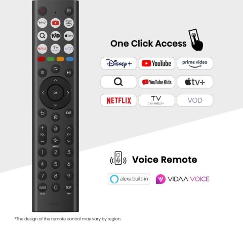 Telewizor Hisense 55U7Q ULED 55'' 4K Ultra HD 144Hz VIDAA Dolby Vision Czarny