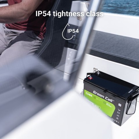 GREEN CELL AKUMULATOR LIFEPO4 CUBE 125AH 12V/12.8V 1600WH LFPGC12V125AH