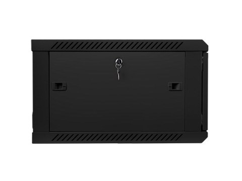 Szafa jednosekcyjna Lanberg WF01-6606-10B (6U; 368mm / 600mm / 600 mm; wisząca; Szklane; 19''; kolor czarny) (WYPRZEDAŻ)