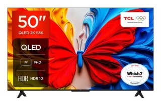 Telewizor TCL 50V5C QLED 50'' Full HD Android TV Dolby Audio DVB-S2 Czarny