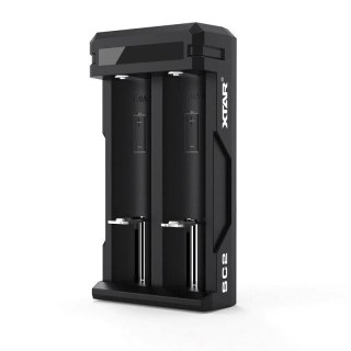XTAR ŁADOWARKA DO AKUMULATORÓW LI-ION 18650 USB-C SC2
