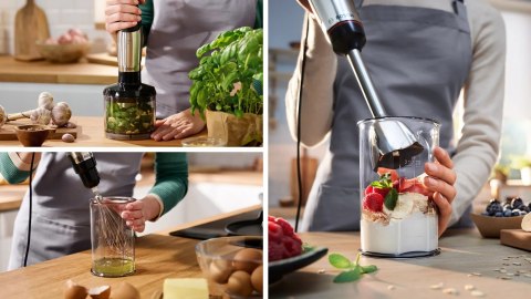 Blender ręczny Bosch MSM6M621 Serie 6 ErgoMaster (1000W; czarny)