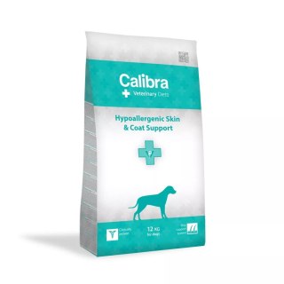 CALIBRA Veterinary Diets Hypoallergenic Skin Coat - karma dla psa - 12 kg (WYPRZEDAŻ)