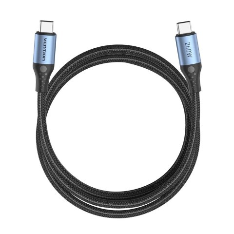 Kabel USB-C do USB-C Vention USB 2.0 5A 240W 1m czarny