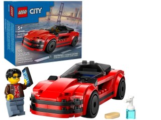 LEGO CITY 60448 Czerwony samochód sportowy