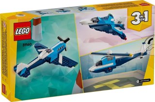 LEGO CREATOR 3w1 31160 Statek powietrzny: samolot wyścigowy