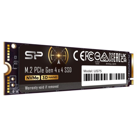 SSD Silicon Power US75 4TB M.2 Gen4 NVMe 7000/6500 MB/s (SP04KGBP44US7505)