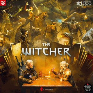 Puzzle Good Loot Gaming Puzzle: The Witcher (Wiedźmin) Playing Gwent 1000 elementów