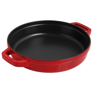 Zestaw 2 naczyń żeliwnych z pokrywką STAUB 40508-384-0 - czerwony 24 cm