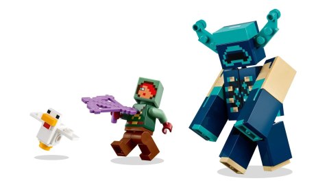 LEGO Minecraft 21274 Spotkanie ze strażnikiem
