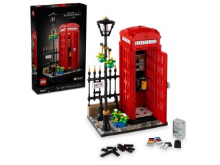Lego 21347 Ideas - Czerwona londyńska budka telefoniczna