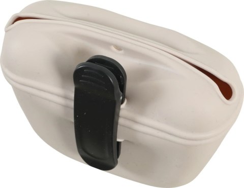 ZOLUX Saszetka na przysmaki dla psa silikonowa na magnes beżowa