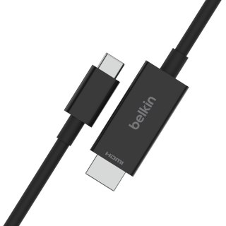 Kabel Belkin Connect USB-C to HDMI 2.1 Cable 2m Black (WYPRZEDAŻ)