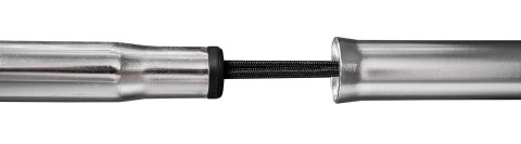 Laska inwalidzka, składana (srebrna)