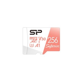 Silicon Power microSDXC Superior 256GB V30 UHS-1 U3