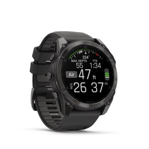 Zegarek sportowy Garmin Fenix 8 AMOLED 51mm Czarny