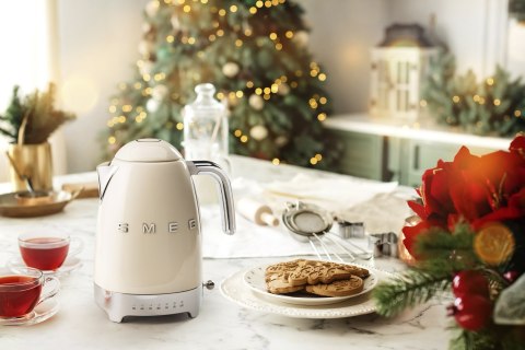 Czajnik elektryczny SMEG KLF03CREU kremowy (WYPRZEDAŻ)