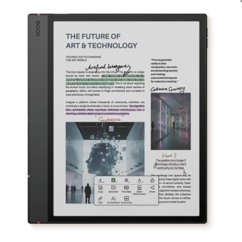 Ebook Onyx Boox Note Air 5 C 10,3" E-Ink Kaleido 3 64GB Wi-Fi Gray